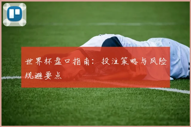 世界杯盘口指南：投注策略与风险规避要点