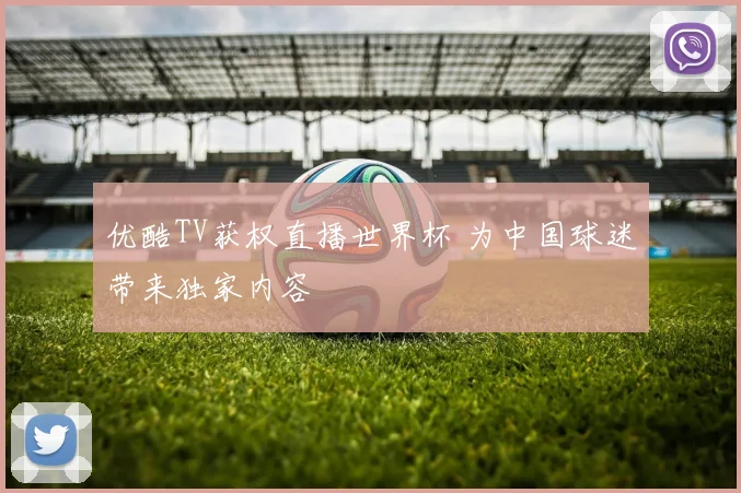 优酷TV获权直播世界杯 为中国球迷带来独家内容